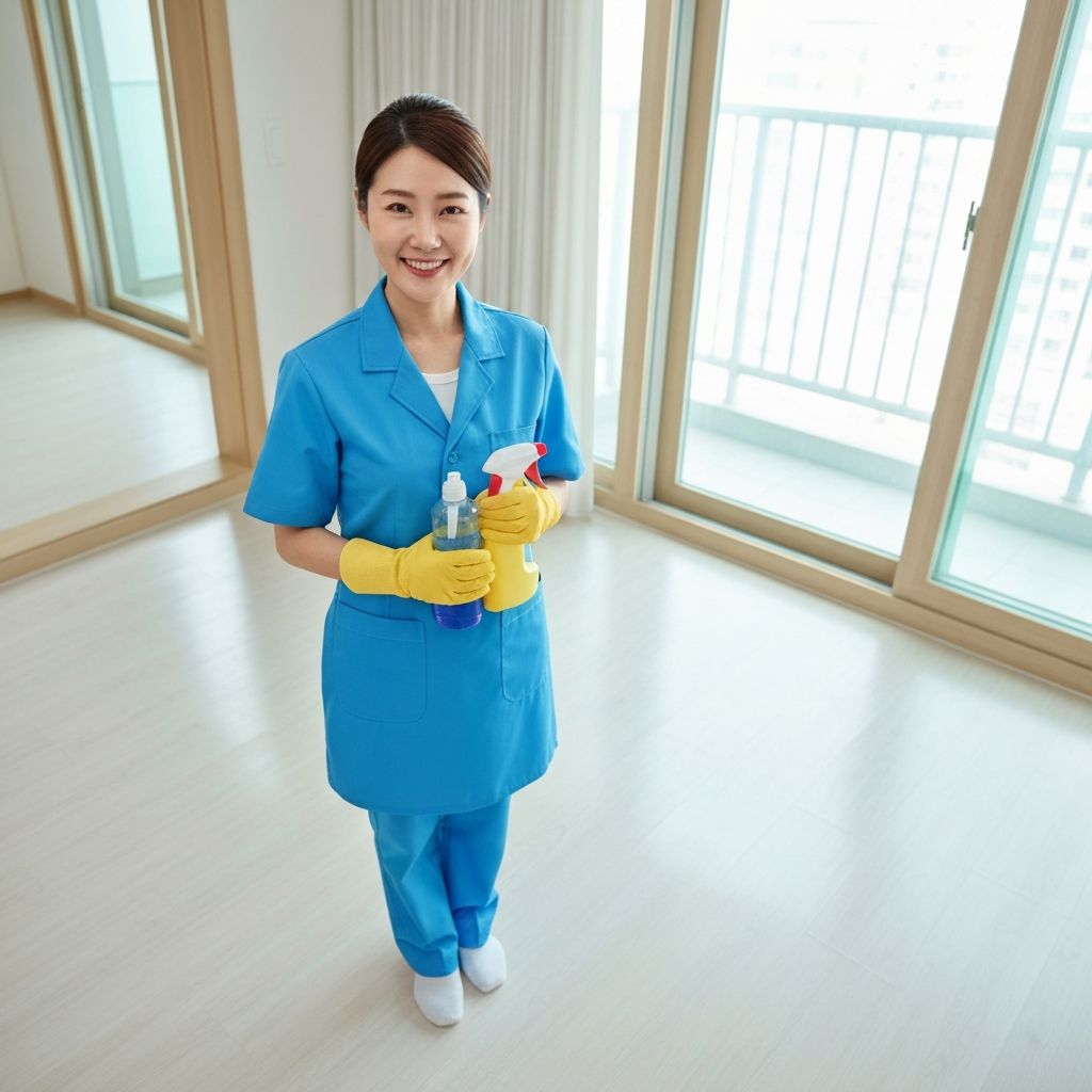 신진홈청소 전문 청소 직원